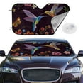 thumbnail image 2 of Balery Humming Bird Print Car Windshield Sun Shade,Windshield Sunshade for Car Pickup Truck SUV Accessories-Medium, 2 of 7