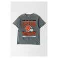 thumbnail image 4 of Women's Gameday Couture  Gray Cleveland Browns Oversized Classic Grind Washed T-Shirt, 4 of 4
