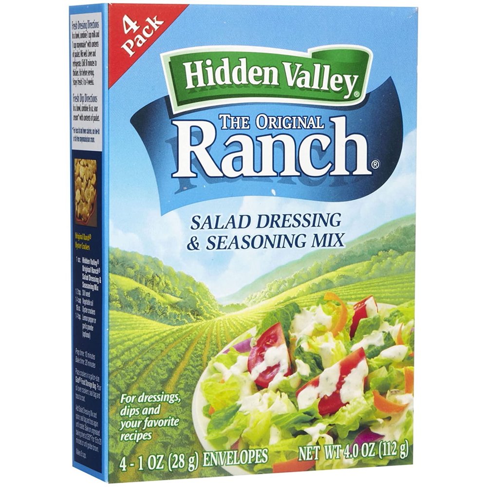 Original Ranch Salad Dressing & Seasoning Mix, Gluten Free, Keto
