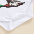 thumbnail image 3 of Suagox Baby Girl Boy Summer Romper Short Sleeve Crew Neck Duck Letter Print Casual Playsuit for 0-18 Months Baby, 3 of 10