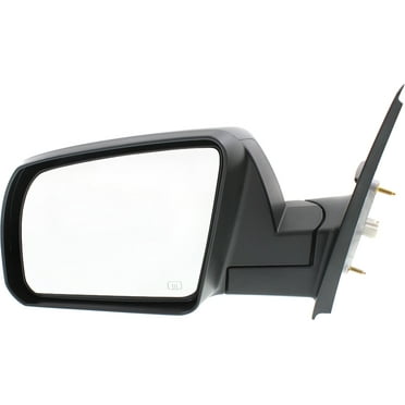 Mirror Compatible With 2014-2017 Toyota Tundra Left Driver Side Heated Textured Black Kool-Vue