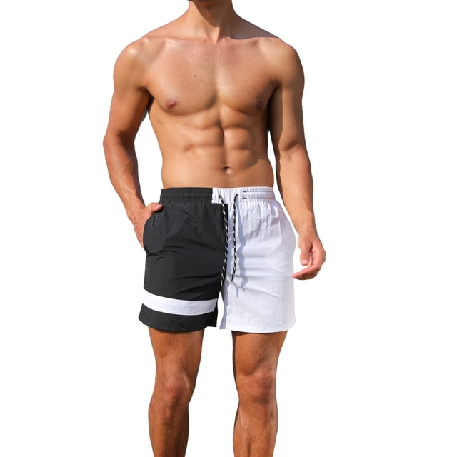 Txlixc Shorts de playa de verano para hombres Txlixc moderno, simple