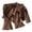Brown, variant on Enyan Toddler Baby Girl Clothes Outfit Long Sleeve Ruffle T Shirt Top Bell Bottom Pants Two Piece Fall Winter Outfits,12-18 Months