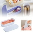 thumbnail image 3 of DYD Makeup Brush Cleaning Pad And Holder Case Portable Silicone Cleaner For Makeup Brushes Beauty Brush Storage Makeup Brush Drying Stand Purpose Makeup Brush Cleaner, 3 of 5