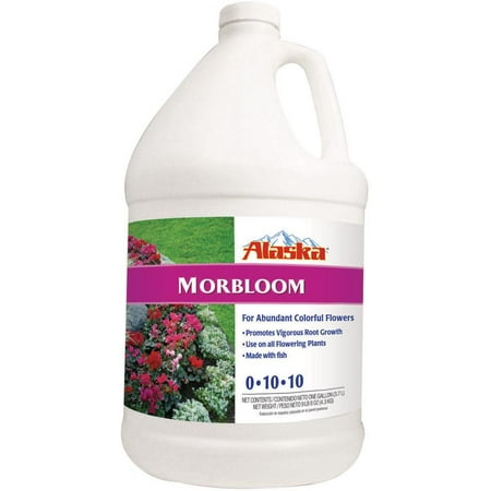 Alaska Morbloom Flowering Plant Food, 0-10-10 Fertilizer, 1 gal.