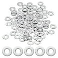 thumbnail image 1 of Uxcell Lot de 100 Rondelles Plates 12 Pouces, Rondelles en Acier Inoxydable 304 9/16 Pouces pour Boulons Vis Écrous [Argent], 1 of 6