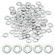 thumbnail image 1 of Uxcell 100-Pack 12# Arandelas Planas, 9/16" OD Arandelas de Acero Inoxidable 304 para Tornillos y Tuercas [Plateado], 1 of 6