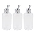 thumbnail image 3 of 3 Piezas Onzas Vacías De Plástico Para El atención De , Botellas De Cosméticos, Artículos De Tocador Recargables , Contenedor, 3 of 9