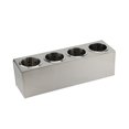 thumbnail image 1 of Caja de acero inoxidable para cuchillos y tenedores con tres orificios, caja para cuchillos y tenedores, caja para palillos, caja de acero inoxidable para cuchillos y tenedores con tres, 1 of 6