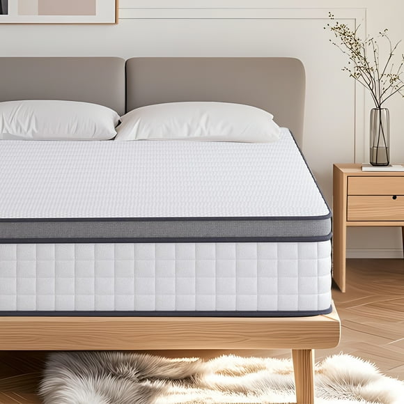 Colchón Matrimonial Memory Foam en Caja | Alivio de Presión | 135x190x25cm