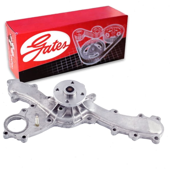 Gates Engine Water Pump compatible with Toyota RAV4 3.5L V6 2006-2012
