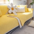 thumbnail image 6 of Modern Cloth Art Sofa Cushion Four Seasons Solid Color Sofa Mats Modern Minimalist Non -Slip Cushion Sofa Hood Towel, 6 of 12