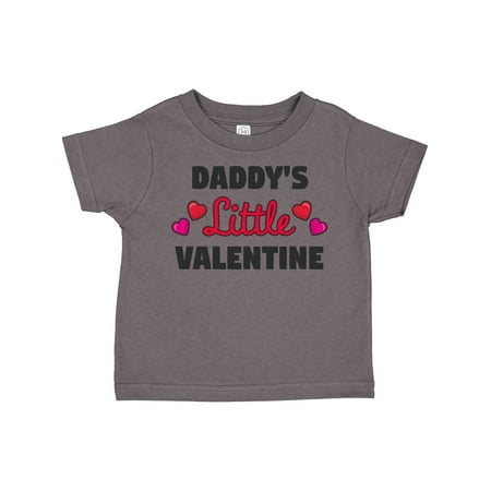 

Inktastic Daddys Little Valentine Gift Toddler Boy or Toddler Girl T-Shirt