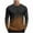 Brown, variant on Fengactive Men's Long Sleeve Shirts Casual Gradient Color Loose Pullover Graphic Tee Shirts Fall Fashion Athletic Sweatshirts