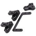 thumbnail image 4 of Montaje De Servo, Soporte De Montaje De Servo De Aleación De Aluminio Hermoso De Alta Resistencia Negro Fácil De Instalar Para Autos 1/10 RC OTVIAP RC Accessories, 4 of 8