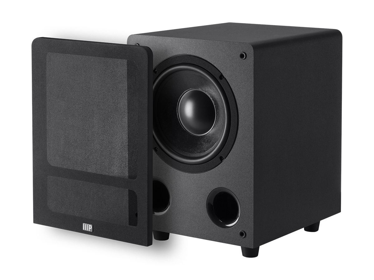 Monoprice Premium Select 8inch 200Watt Subwoofer (Black)