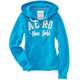 thumbnail image 1 of Sudadera con capucha Aeropostale Aero Ny Cremallera completa Azul Mediano, 1 of 1