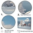 thumbnail image 3 of Designart "Winter Wonderland At Hotels And Lodges I" Hotels & Lodges Floater Framed Canvas Wall Art, 3 of 5