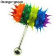 thumbnail image 1 of Piercing para el cuerpo unisex con forma de martillo punk, barra vibratoria para la lengua, 1 of 5