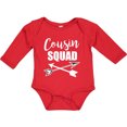 thumbnail image 3 of Inktastic Cousin Squad with Arrows Boys or Girls Long Sleeve Baby Bodysuit, 3 of 5
