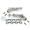 BBK Performance 15110 1-5/8 Shorty Headers Polished Silver Ceramic Coated Fits select: 1986-1993 FORD MUSTANG, 1985 FORD MUSTANG LX/GT