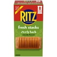 thumbnail image 2 of 2 pack of RITZ Fresh Stacks Zesty Herb Crackers, Travel Snacks, 11.8 oz (8 Multi Snack Packs), 2 of 2