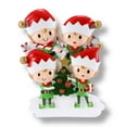 thumbnail image 5 of Ornaments by Elves Personalized Christmas Elves Family of 4 Ornament 2024, 5 of 9