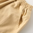 thumbnail image 6 of Spazoro Toddler Boys Cargo Pants, Elastic Waist Multi-Pockets Baggy Cotton Solid Color Casual Jogger for Boys Khaki Size 8-9 T, 6 of 6