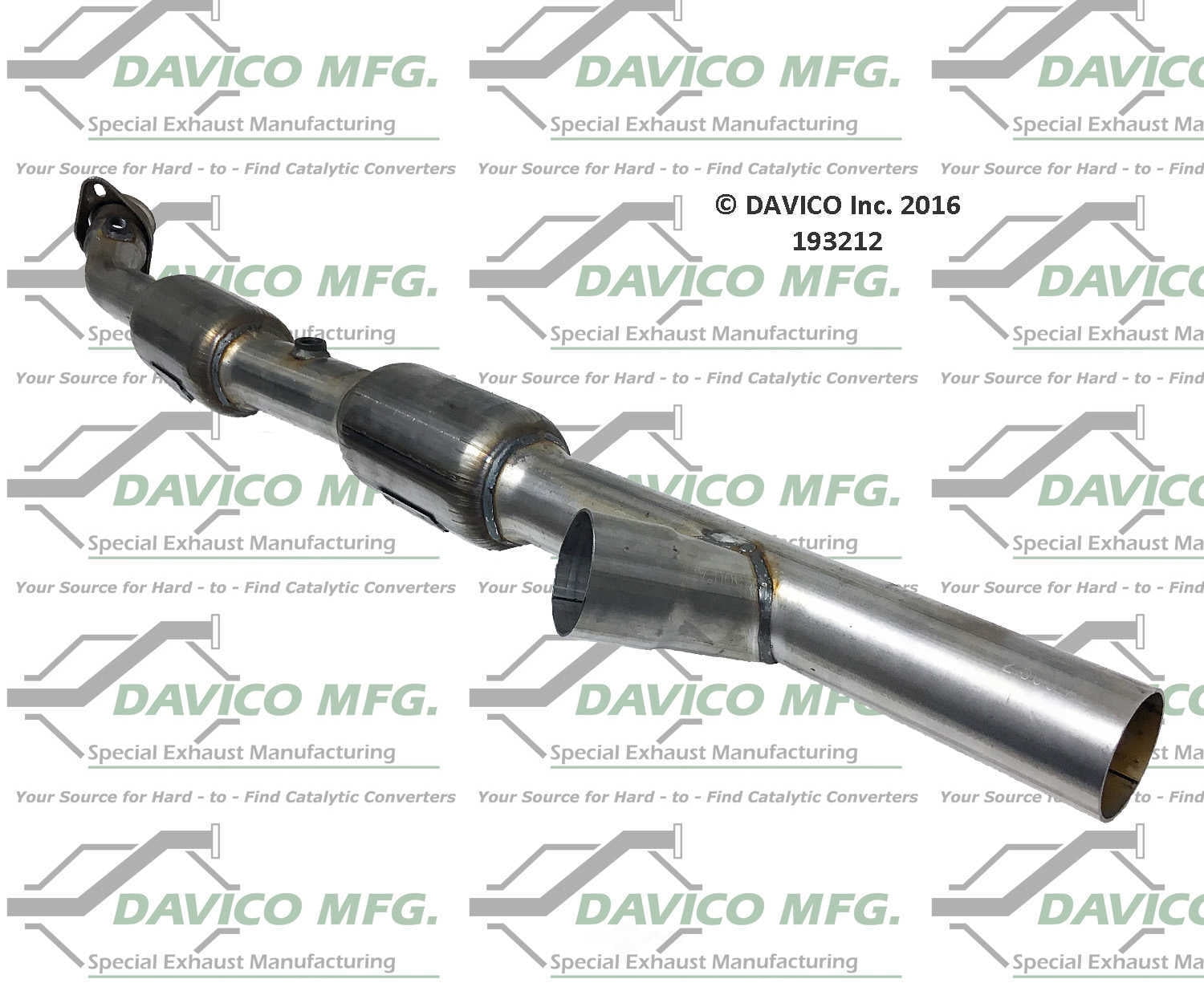 Davico Mfg 193212 Direct-Fit Catalytic Converter