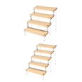 thumbnail image 1 of TISHITA 2x Wood Display Stand Storage Holder for Figure Doll Model, 1 of 8