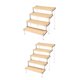 thumbnail image 1 of 2x Soporte de Almacenamiento de Soporte de Madera para Modelo de Muñeca de Figura, 1 of 8