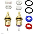 thumbnail image 3 of Brass Tap Cartridge With 20 Gears Replacement, Durable Wear-Resistant Operation For Bathroom And Kitchen Faucets, Hot Cold Water Compatible, Quick Open Valves, Easy Install, 3 of 5