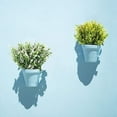 thumbnail image 6 of 8PCS Artificial Flowers Outdoor UV Resistant No Fade Lavender Fake Flowers, Faux Plastic Shrubs Greenery for Hanging Plants Garden Porch Window Box Home Wedding Décor, 6 of 7