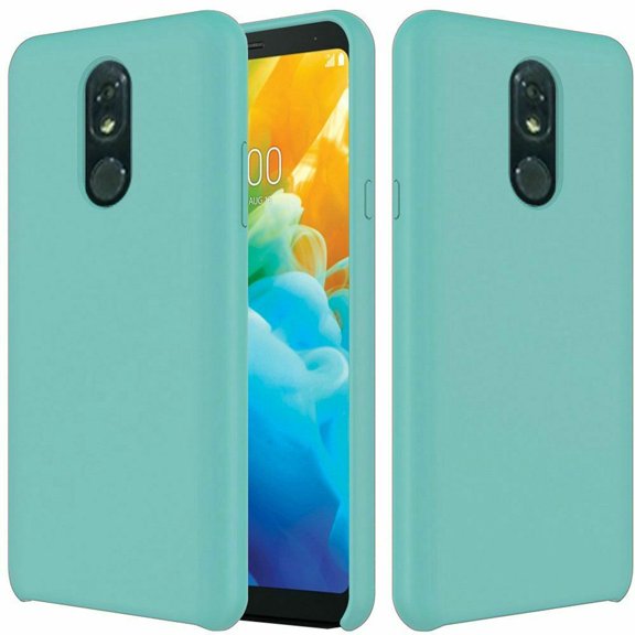 LG Stylo 5 Slim Thin Anti Fingerprint Rubberized HARD Liquid Silicone Case