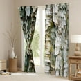 thumbnail image 3 of Feelyou Botanical Plant Black Out Curtains, Tree Branches Curtains Pack of 2 (42x63 Each), 3 of 6