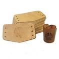 thumbnail image 1 of Blank Vegetable-Tanned Leather Neckerchief Slide (Woggle) — 1, 10 or 25 Pack, 1 of 2