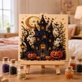 thumbnail image 2 of Halloween Beaded Pearl Art DIY Kit 7.9x7.9 inch Special Shaped Beads & Embossed Texture for Beginners Fall Home Decoration Seasonal Party Activity & Handmade Gift by MPOISVA, 2 of 8