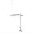 thumbnail image 2 of Elements Of Design DT0618AL Triple Handle Wall Mounted Clawfoot Tub Filler And Shower, 2 of 2
