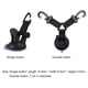 thumbnail image 3 of Ancla De Ventosa Para Acampar Ancla De Ventosa Para Acampar Ganchos de seguridad multiusos con ventosa para carpa portátil para automóvil (hebilla simple), 3 of 4