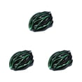thumbnail image 3 of Casco de Bicicleta Advancent Ligero y Cómodo Verde Negro Tamaño Libre, 3 of 6