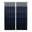 Blue, variant on Blue Gray Kitchen Curtains Small Short 39 Inch Length, Farmhouse Vintage Gradient Abstract Art Grommet Top Bedroom Living Room Curtains, Light Filtering Cafe Curtain Drapes 2 Panels Set 55''x39''