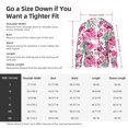 thumbnail image 5 of Pofeuu Flamingo Print Sun Protection Outdoor Lightweight Full Zip UV Cooling Hoodie Long Sleeve Summer Clothing for Outdoor Hiking-Medium, 5 of 5