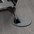 thumbnail image 2 of Cabot 60W Computer Desk with Hutch in Modern Gray - Engineered Wood, 2 of 5