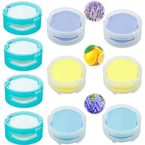 10 Pack Odor-Neutralizer Replacement Cartridges for Shark AZ3000，compatible(Purple, yellow, blue, green)