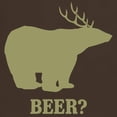 thumbnail image 3 of CafePress - Beer Deer Bear Dark T Shirt - Men's Classic Graphic Cotton T-Shirt, 3 of 4