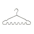 thumbnail image 4 of 2x Camisetas Sin Mangas Percha con Ranuras para Los Hombros Correa Vestido Camisolas Percha Percha Perchas de Guardarropa para Cinturones Bufandas 2 piezas, 4 of 8
