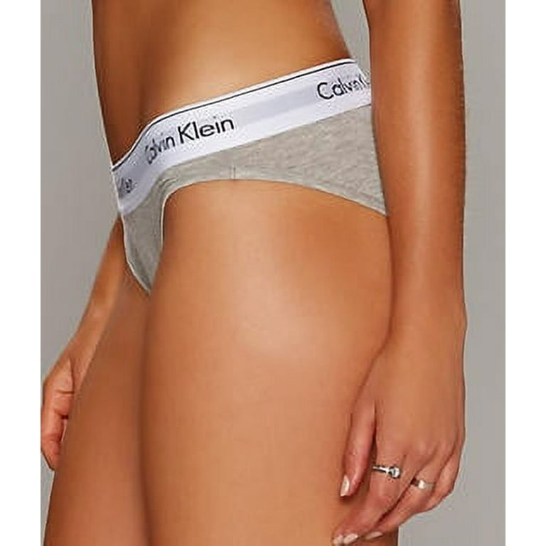 Calvin Klein Women's Modern Cotton Boxer Brief, Grey Heather, X-Large at   Women's Clothing store