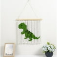thumbnail image 4 of de Material de tapicería de de DIY de dibujos animados borla con colgante de pared para la decoración de de Dinosaurio perfecl tapiz de cuentas, 4 of 7