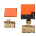 thumbnail image 6 of DN15/DN20/DN25 AC Brass Electric Motorized Thread Ball Valve 2-Way 3-Wire DC 12V Solenoid Water Valve With Actuator ,Stable Performance, 6 of 6