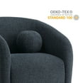 thumbnail image 5 of Armchair Chair, Navy Blue, Fabric, Living Room Lounge Cafe Lobby Hospitality Restaurant, Modern Contemporary, HB37824, 5 of 10